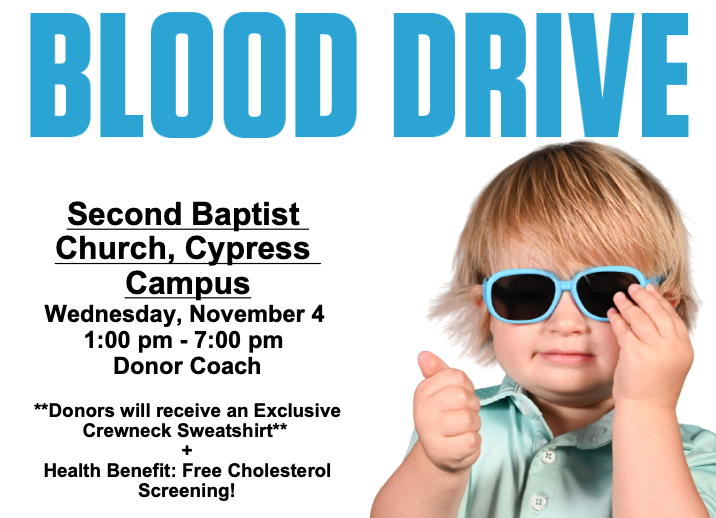 Mobile Blood Drive- Cypress