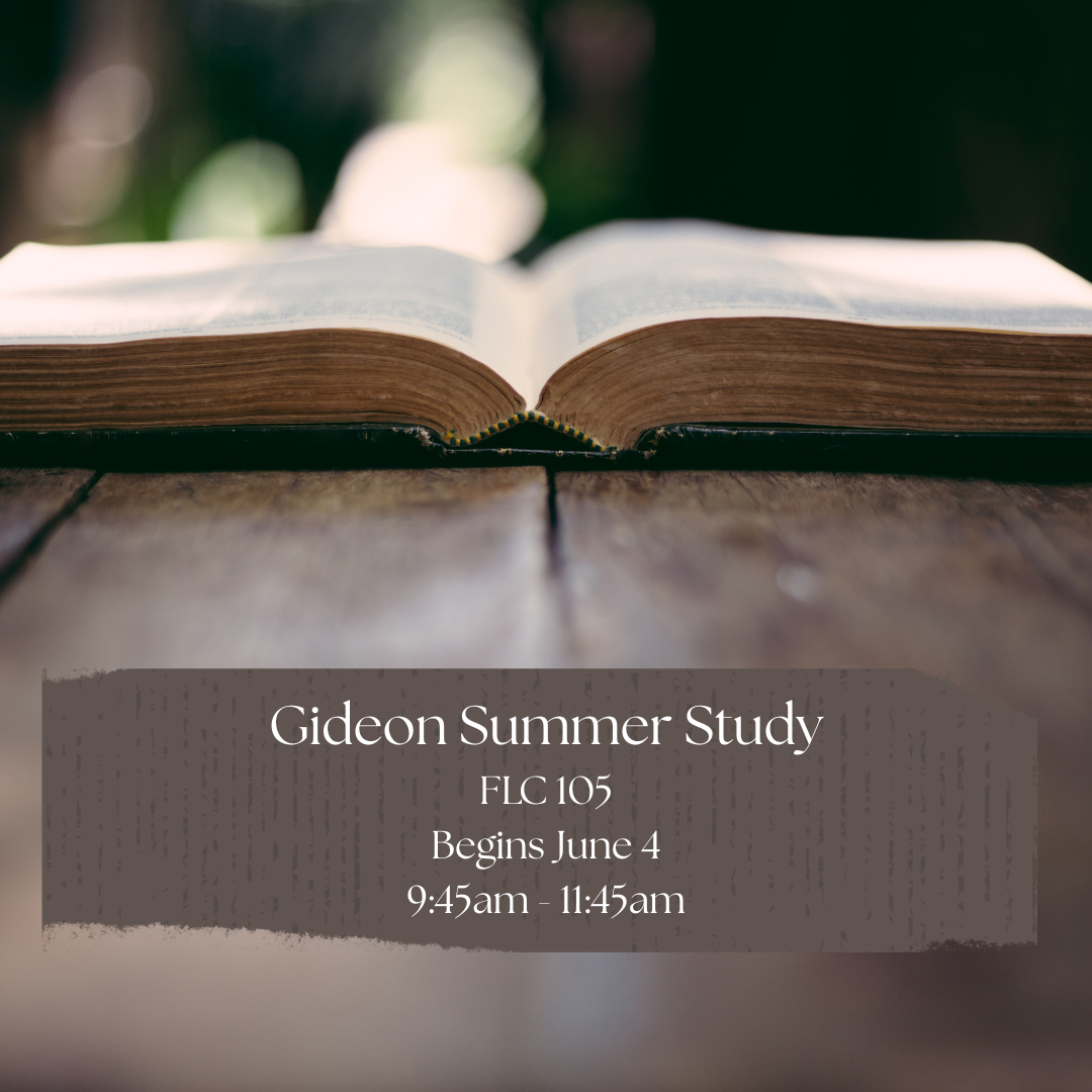 Gideon Summer Study