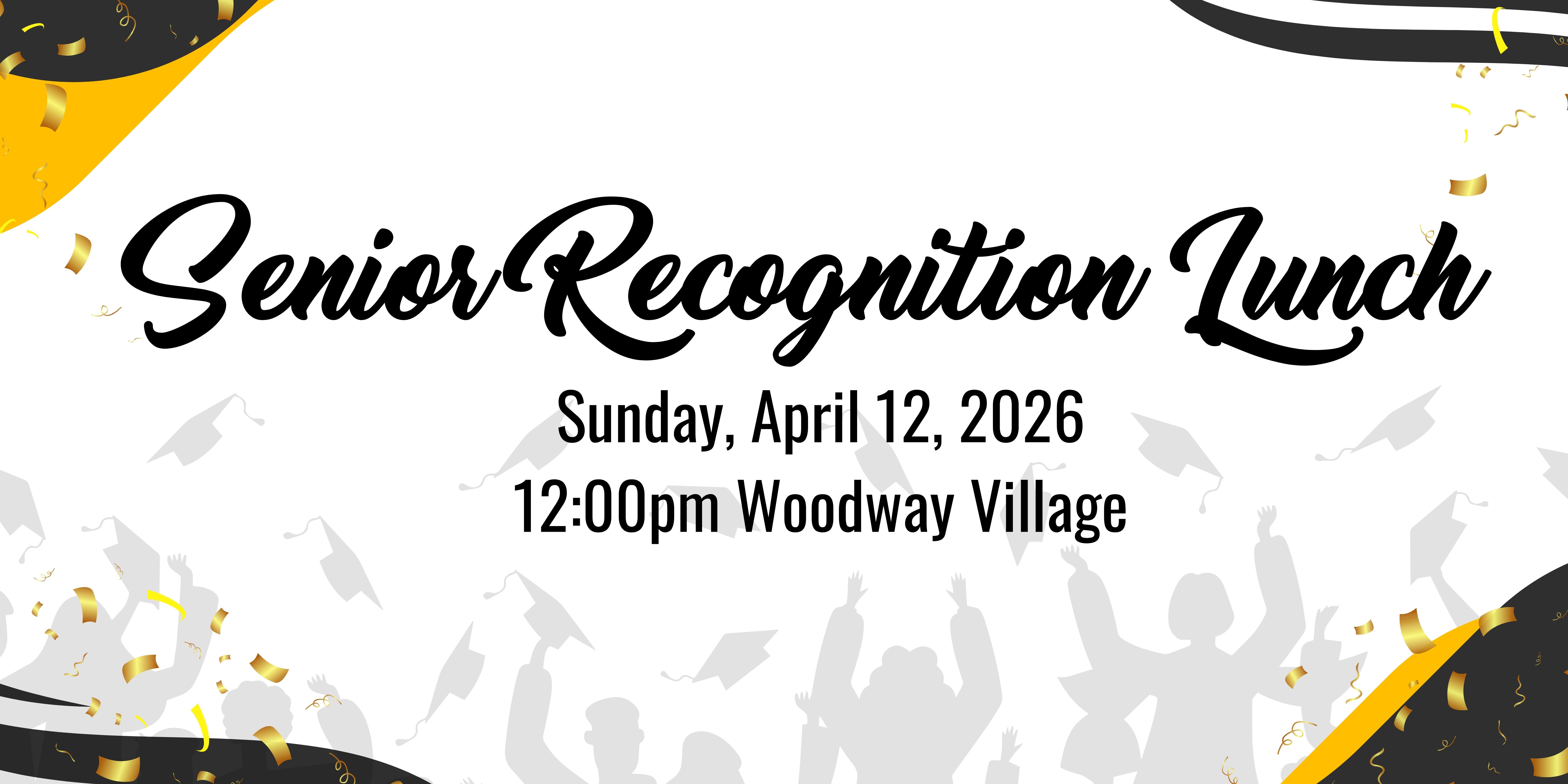 Woodway 2026 Senior Recognition Lunch