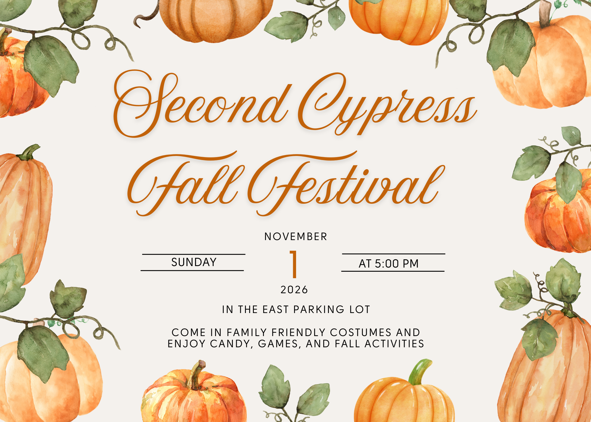 Fall Festival - Cypress
