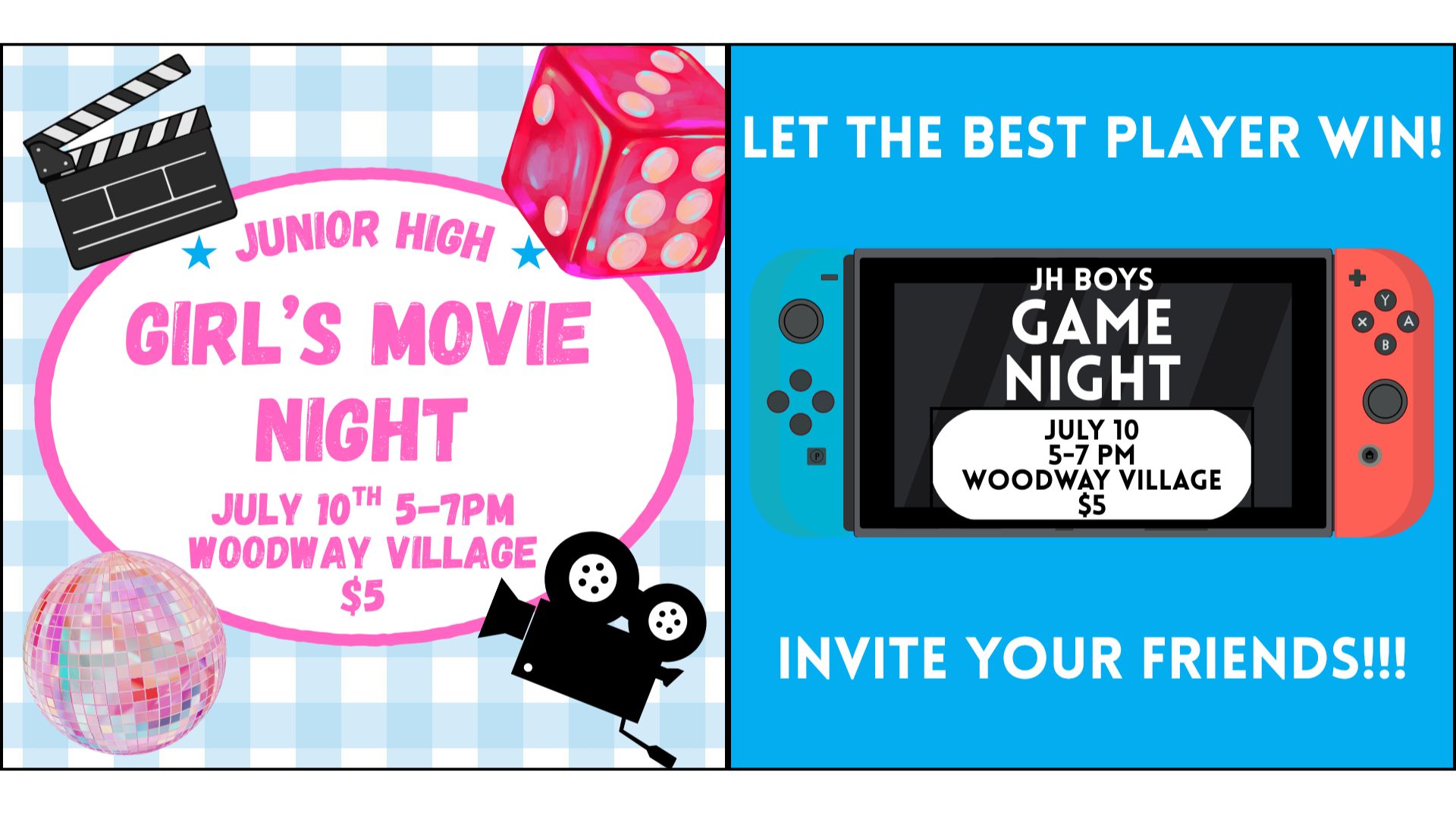 Woodway J-High Summer Hangout!