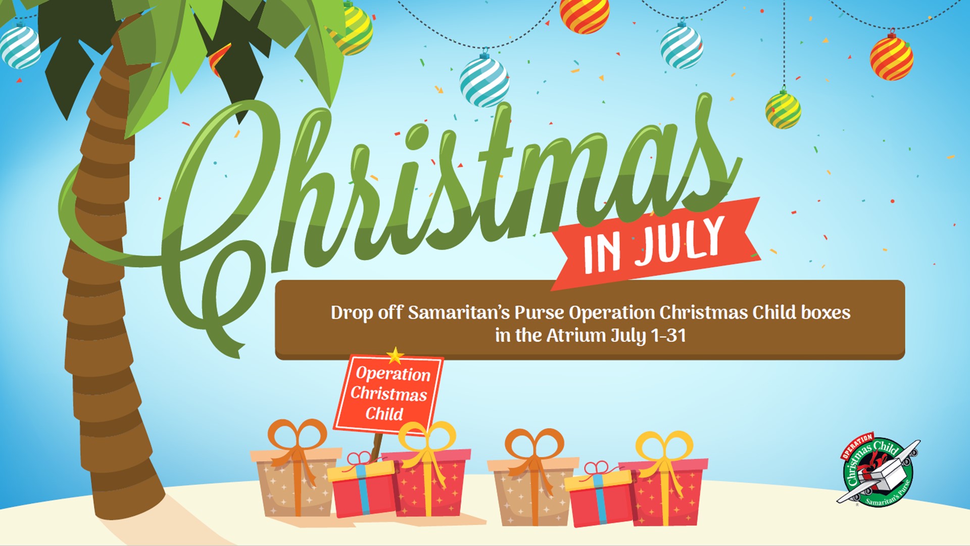 Christmas in July Second Baptist Church
