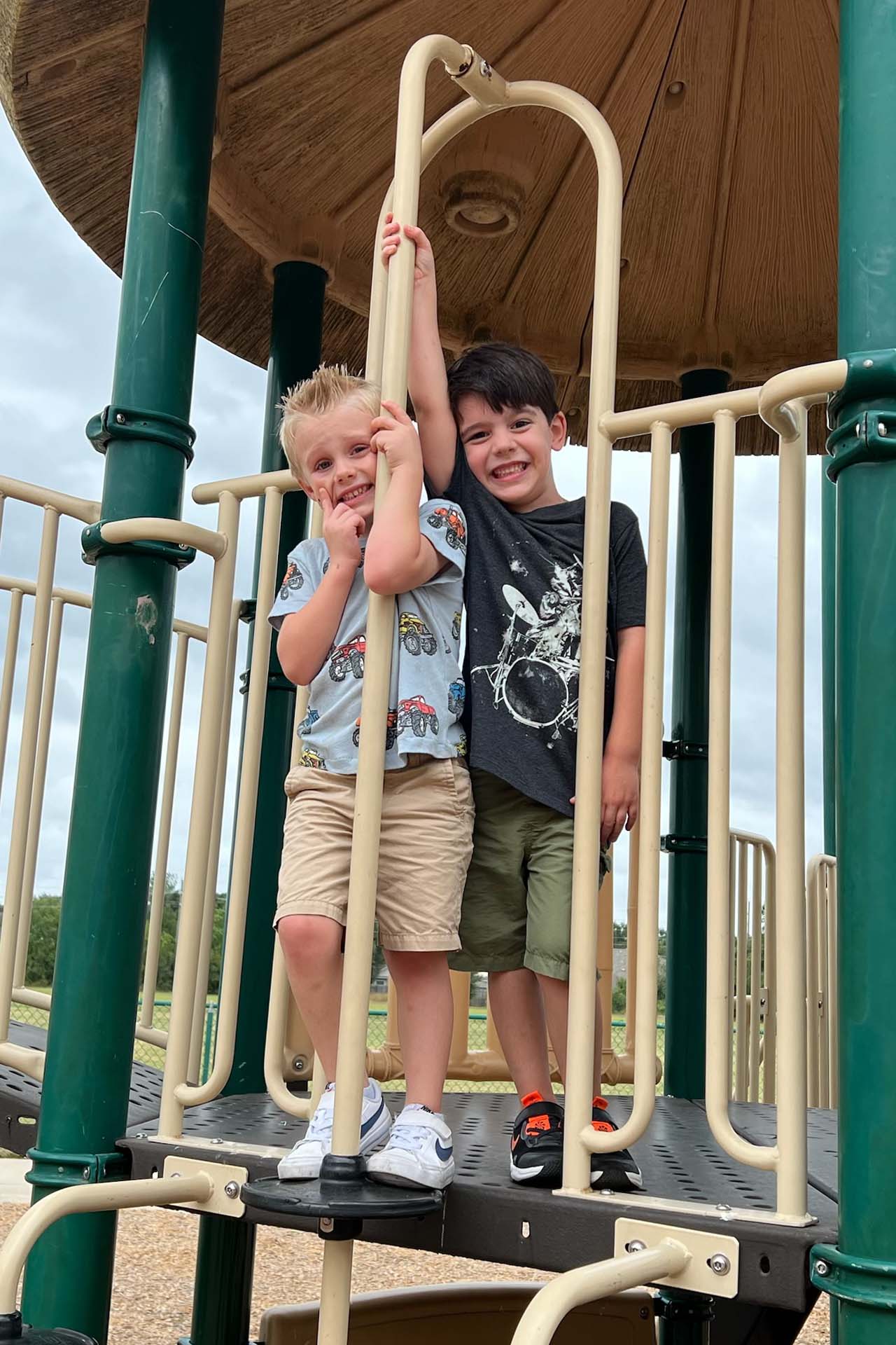 Boys on the Playground - His Kids Playtime
