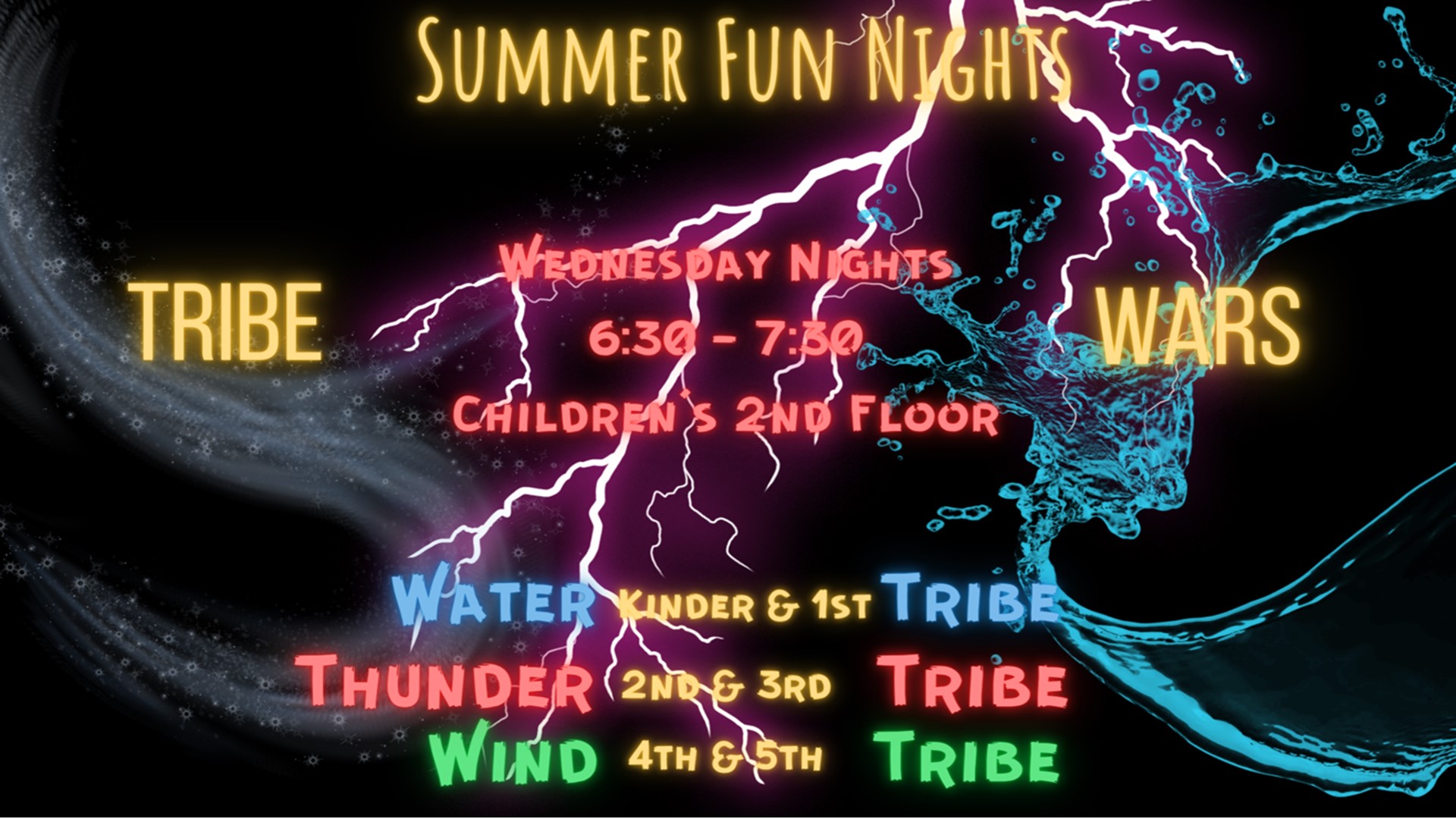 Summer Fun Nights-West slide
