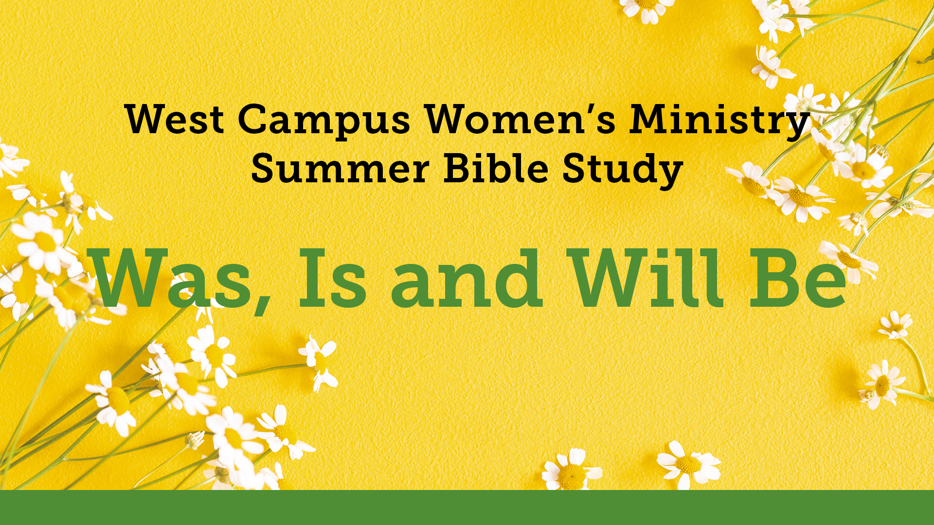 Women’s Summer Bible Study- West